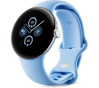 GOOGLE Pixel Watch 2 WiFi with Google Assistant - Silver,  Bay Strap