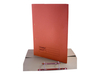 Guildhall Sprint Foolscap - spring file - for 250 x 355 mm - capacity: 180 sheets - orange (pack of 25)