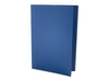 Guildhall Sprint Foolscap - square cut folder - for 349 x 242 mm - capacity: 100 sheets - blue (pack of 100)