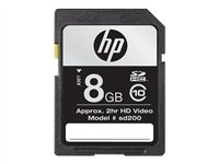 HP - flash memory card - 8 GB - SDHC