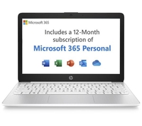 HP Stream 11-ak0515sa 11" Laptop - Intel® Celeron®,  64 GB eMMC,  White
