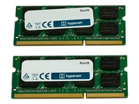 Hyperam - DDR3 - kit - 16 GB: 2 x 8 GB - SO-DIMM 204-pin - 1333 MHz / PC3-10600 - unbuffered