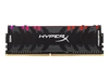 HyperX Predator RGB - DDR4 - kit - 16 GB: 2 x 8 GB - DIMM 288-pin - 3200 MHz / PC4-25600 - unbuffered