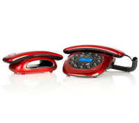 IDECT Carrera Combo Plus Corded Phone with Cordless Unit and Answering Machine