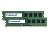 Integral - DDR3 - kit - 16 GB: 2 x 8 GB - DIMM 240-pin - 1600 MHz / PC3-12800 - unbuffered