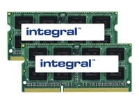 Integral - DDR3 - kit - 16 GB: 2 x 8 GB - SO-DIMM 204-pin - 1600 MHz / PC3-12800 - unbuffered