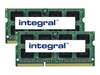 Integral - DDR3 - kit - 16 GB: 2 x 8 GB - SO-DIMM 204-pin - 1866 MHz / PC3-14900 - unbuffered