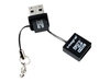 Integral card reader - USB 2.0
