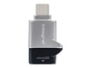 Integral card reader - USB-C 3.1 Gen 1