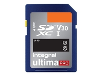 Integral UltimaPro - flash memory card - 128 GB - SDXC UHS-I