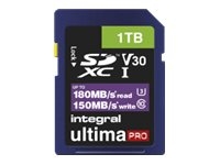 Integral UltimaPro - flash memory card - 256 GB - SDXC UHS-I