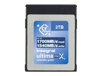 Integral UltimaPro X2 - flash memory card - 256 GB - CFexpress Type B