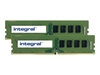 Integral Value - DDR4 - kit - 32 GB: 2 x 16 GB - DIMM 288-pin - 3200 MHz / PC4-25600 - unbuffered