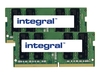 Integral Value - DDR4 - kit - 32 GB: 2 x 16 GB - SO-DIMM 260-pin - 3200 MHz / PC4-25600 - unbuffered
