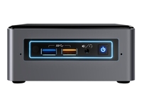 Intel Next Unit of Computing Kit NUC7I5BNHX1 - mini PC - Core i5 7260U 2.2 GHz - 0 GB - with 16GB Intel Optane Memory M.2 module