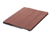 Kensington TriFold Folio Case - Protective case for web tablet - tan marble - for Apple iPad (3rd generation); iPad with Retina display (4th generation)
