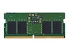 Kingston - DDR5 - module - 8 GB - SO-DIMM 262-pin - 4800 MHz / PC5-38400 - unbuffered