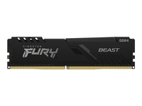 Kingston FURY Beast - DDR4 - module - 16 GB - DIMM 288-pin - 2666 MHz / PC4-21300 - unbuffered