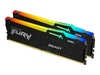 Kingston FURY Beast RGB - DDR5 - kit - 16 GB: 2 x 8 GB - DIMM 288-pin - 5600 MHz / PC5-44800 - unbuffered