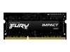 Kingston FURY Impact - DDR3L - module - 4 GB - SO-DIMM 204-pin - 1600 MHz / PC3L-12800 - unbuffered