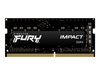Kingston FURY Impact - DDR4 - kit - 16 GB: 2 x 8 GB - SO-DIMM 260-pin - 3200 MHz / PC4-25600 - unbuffered