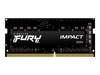Kingston FURY Impact - DDR4 - module - 8 GB - SO-DIMM 260-pin - 3200 MHz / PC4-25600 - unbuffered