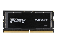 Kingston FURY Impact - DDR5 - module - 32 GB - SO-DIMM 262-pin - 4800 MHz / PC5-38400 - unbuffered
