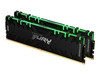 Kingston FURY Renegade RGB - DDR4 - kit - 16 GB: 2 x 8 GB - DIMM 288-pin - 4600 MHz / PC4-36800 - unbuffered