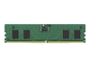 Kingston ValueRAM - DDR5 - module - 8 GB - DIMM 288-pin - 4800 MHz / PC5-38400 - unbuffered