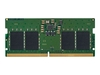 Kingston ValueRAM - DDR5 - module - 8 GB - SO-DIMM 262-pin - 4800 MHz / PC5-38400 - unbuffered