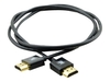 Kramer C-HM/HM/PICO Series C-HM/HM/PICO/BK-2 - HDMI cable with Ethernet - 60 cm