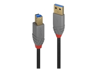 Lindy Anthra Line - USB cable - USB Type A to USB Type B - 5 m