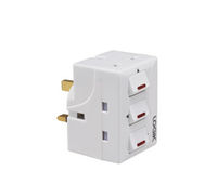 LOGIK L3WAYSP13 3-Way Adapter