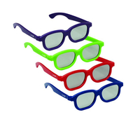 LOGIK LPG4C13 Passive 3D Glasses - 4 Pack