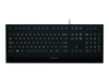 Logitech Corded K280e - keyboard - Nordic Input Device