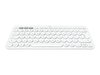 Logitech K380 Multi-Device Bluetooth Keyboard - keyboard - QWERTY - UK - off-white