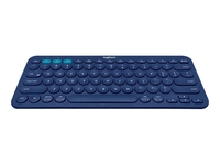 Logitech K380 Multi-Device Bluetooth Keyboard - keyboard - UK - blue