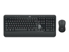 Logitech MK540 Advanced - keyboard and mouse set - German