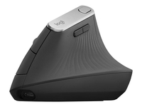 Logitech MX Vertical - vertical mouse - USB,  Bluetooth,  2.4 GHz - graphite