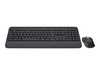 Logitech Signature MK650 for Business - keyboard and mouse set - QWERTY - UK - graphite Input Device