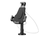 Manhattan iPad & Tablet Desk Stand,  Lockable,  Wall Mountable,  Secure Anti-Theft,  7.9" to 10.5" tablets,  360° Rotation,  +/- 70° Tilt,  330° Swivel,  Black,  Lifetime Warranty,  Retail Boxed - secure table stand / wall mount for tablet