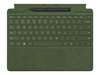 Microsoft Surface Pro Signature Keyboard - keyboard - with touchpad,  accelerometer,  Surface Slim Pen 2 storage and charging tray - QWERTY - English - forest - with Slim Pen 2