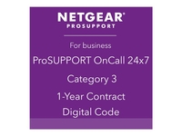 NETGEAR ProSupport OnCall 24x7 Category 3 - technical support - 1 year