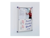 Nobo enclosed bulletin board