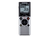 Olympus VN-712PC - Voice recorder - flash 2 GB - display: 1.61" - silver
