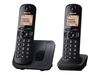 Panasonic KX-TGC212E - cordless phone with caller ID/call waiting + additional handset - 3-way call capability