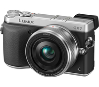 PANASONIC Lumix DMC-GX7CEB-S Compact System Camera with 20 mm Standard Lens - Silver