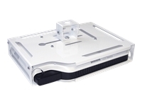 Peerless Casio Enclosure Promethean Pole Adaptor Kit PCASPRM-W - Mounting component (pole mount adapter,  anti-theft enclosure ) for projector - white powder coat