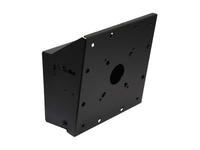 Peerless Modular Series Dual-Pole Single Display Mount - mounting component - for LCD display - black powder coat