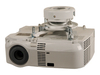 Peerless PRS Series Projector Mount with Spider Universal Adapter Plate PRS-UNV-W - Mounting kit (ceiling mount,  mounting adapter ) for projector - aluminium alloy,  fused epoxy - white